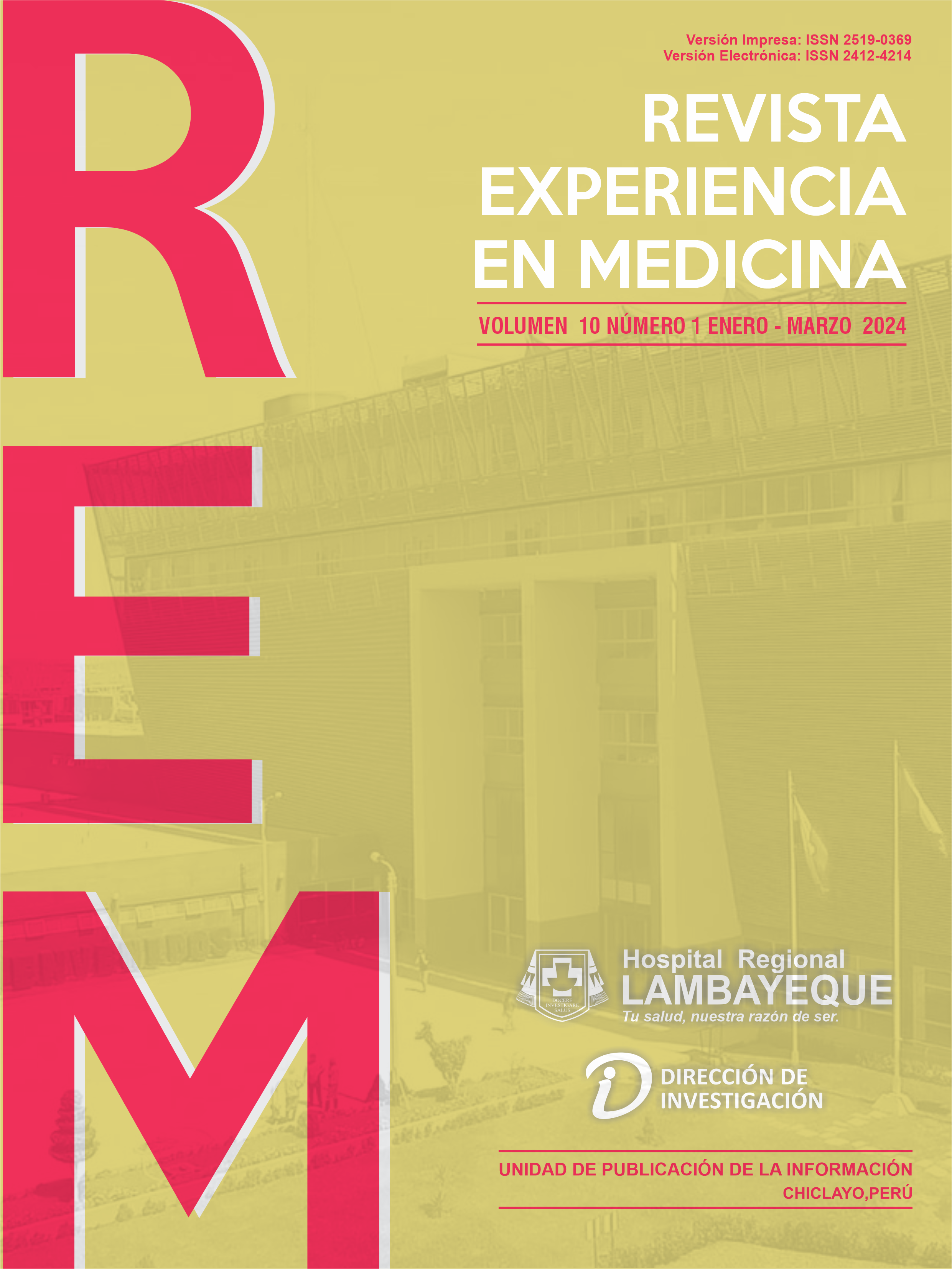 					Ver Vol. 10 Núm. 1 (2024): Revista Experiencia en Medicina del Hospital Regional Lambayeque
				